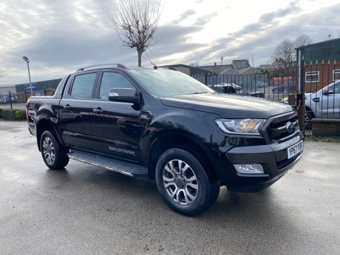 Ford Ranger Pick Up Double Cab Wildtrak 3.2 TDCi 200 Auto Pick Up Diesel Black