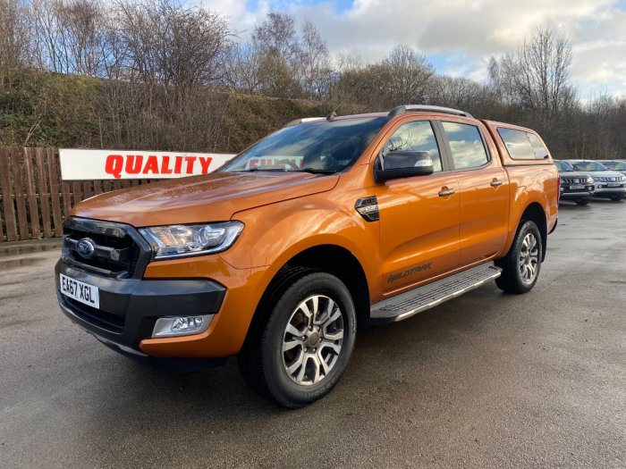 Ford Ranger Pick Up Double Cab Wildtrak 3.2 TDCi 200 Auto Pick Up Diesel Orange