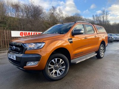 Ford Ranger Pick Up Double Cab Wildtrak 3.2 TDCi 200 Auto Pick Up Diesel OrangeFord Ranger Pick Up Double Cab Wildtrak 3.2 TDCi 200 Auto Pick Up Diesel Orange at Mark Duesbury Cars Chesterfield