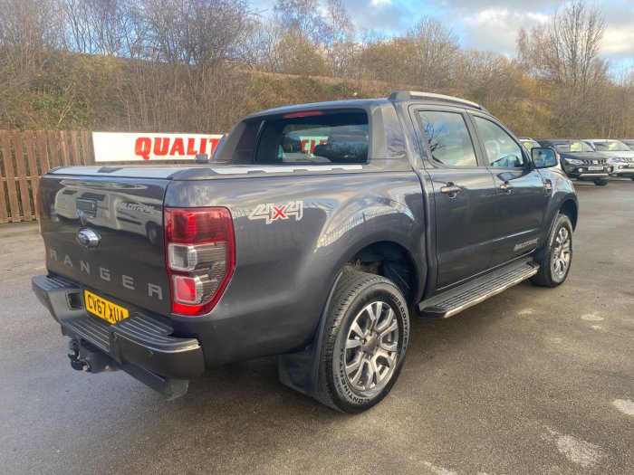 Ford Ranger Pick Up Double Cab Wildtrak 3.2 TDCi 200 Auto Pick Up Diesel Grey