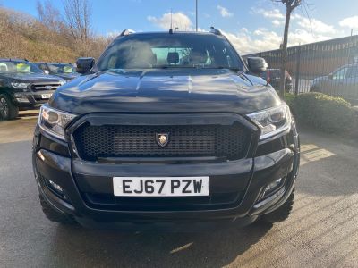 Ford Ranger Pick Up Double Cab Wildtrak 3.2 TDCi 200 Auto Pick Up Diesel BlackFord Ranger Pick Up Double Cab Wildtrak 3.2 TDCi 200 Auto Pick Up Diesel Black at Mark Duesbury Cars Chesterfield