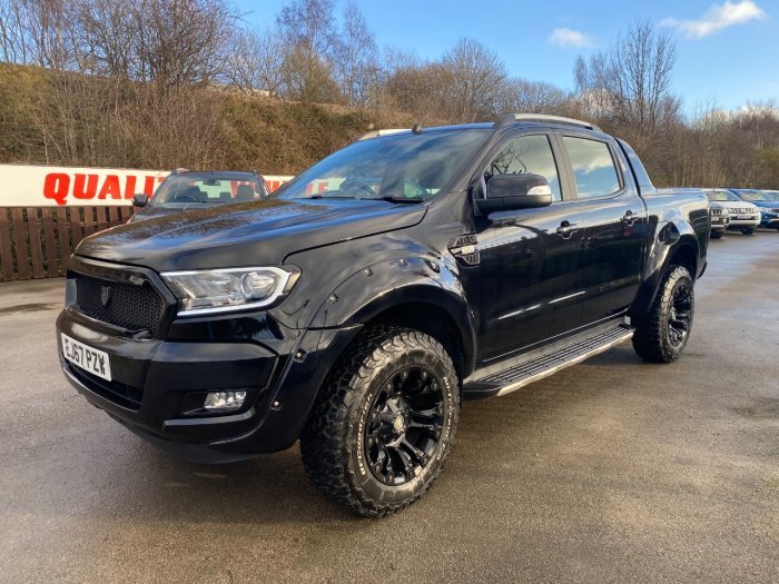 Ford Ranger Pick Up Double Cab Wildtrak 3.2 TDCi 200 Auto Pick Up Diesel Black