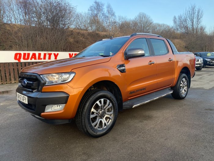 Ford Ranger Pick Up Double Cab Wildtrak 3.2 TDCi 200 Auto Pick Up Diesel Orange