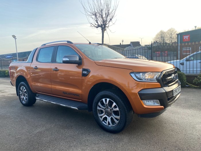 Ford Ranger Pick Up Double Cab Wildtrak 3.2 TDCi 200 Auto Pick Up Diesel Orange