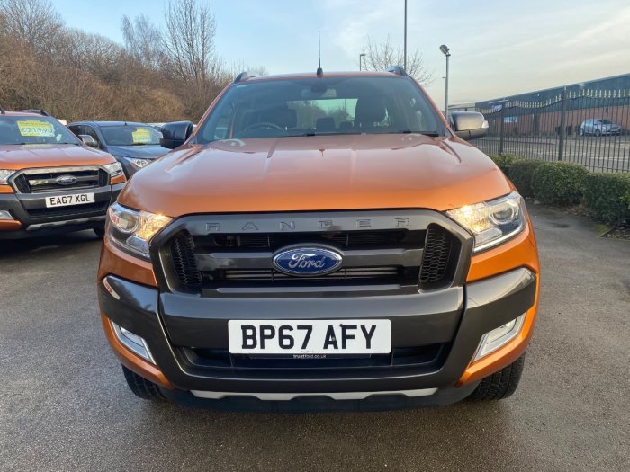Ford Ranger Pick Up Double Cab Wildtrak 3.2 TDCi 200 Auto Pick Up Diesel Orange