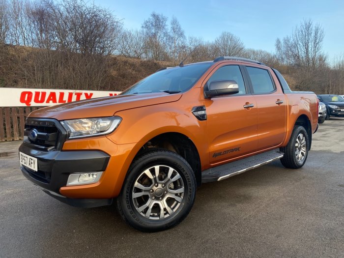 Ford Ranger Pick Up Double Cab Wildtrak 3.2 TDCi 200 Auto Pick Up Diesel Orange