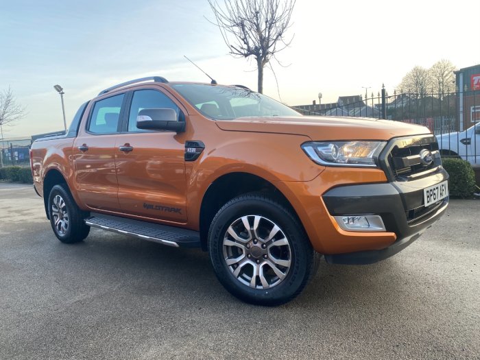 Ford Ranger Pick Up Double Cab Wildtrak 3.2 TDCi 200 Auto Pick Up Diesel Orange