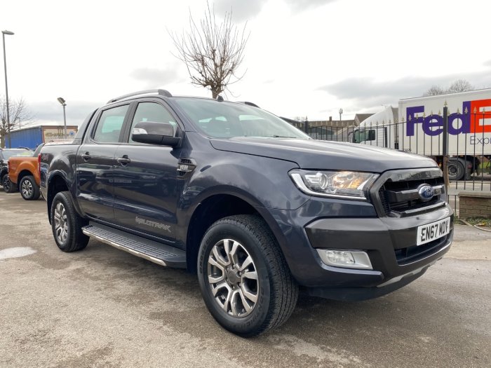 Ford Ranger Pick Up Double Cab Wildtrak 3.2 TDCi 200 Auto Pick Up Diesel Grey