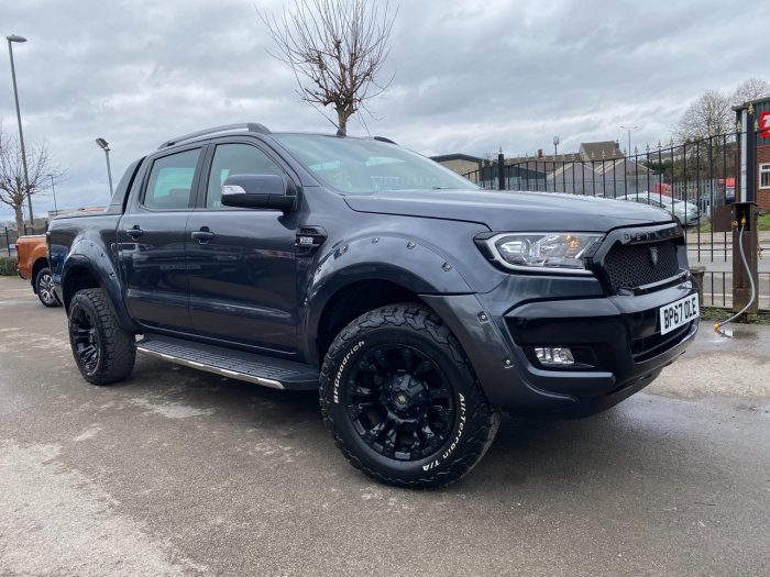Ford Ranger Pick Up Double Cab Wildtrak 3.2 TDCi 200 Auto Pick Up Diesel Grey