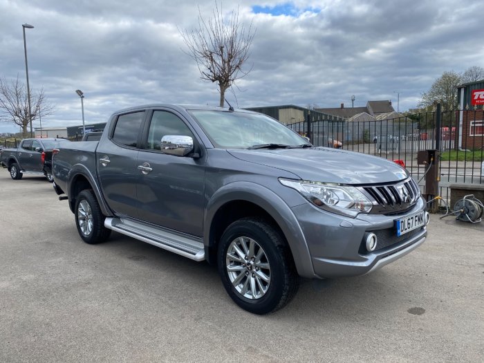 Mitsubishi L200 2.4 Double Cab DI-D 178 Barbarian 4WD Auto Pick Up Diesel Grey