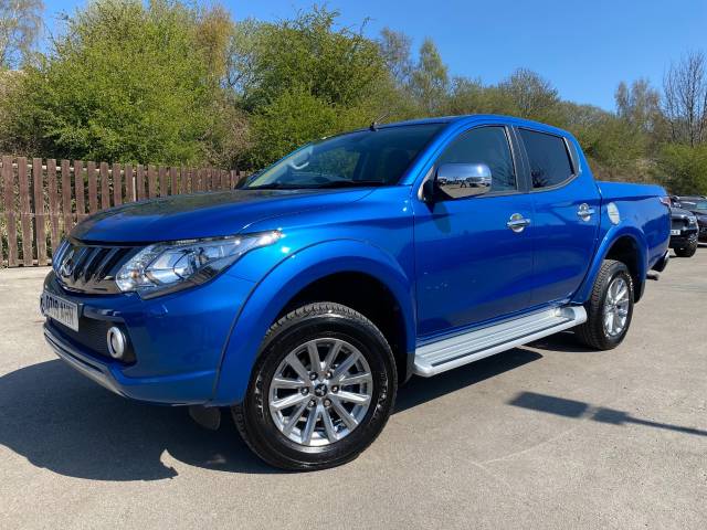 Mitsubishi L200 2.4 Double Cab DI-D 178 Barbarian 4WD Auto Pick Up Diesel Blue