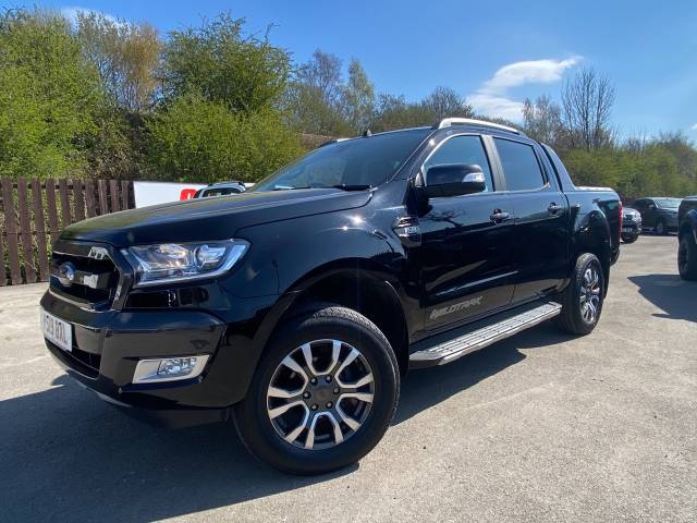 Ford Ranger Pick Up Double Cab Wildtrak 3.2 TDCi 200 Auto Pick Up Diesel Black