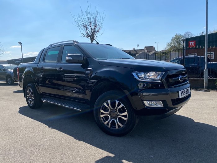 Ford Ranger Pick Up Double Cab Wildtrak 3.2 TDCi 200 Auto Pick Up Diesel Black