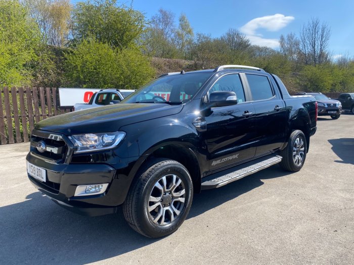 Ford Ranger Pick Up Double Cab Wildtrak 3.2 TDCi 200 Auto Pick Up Diesel Black