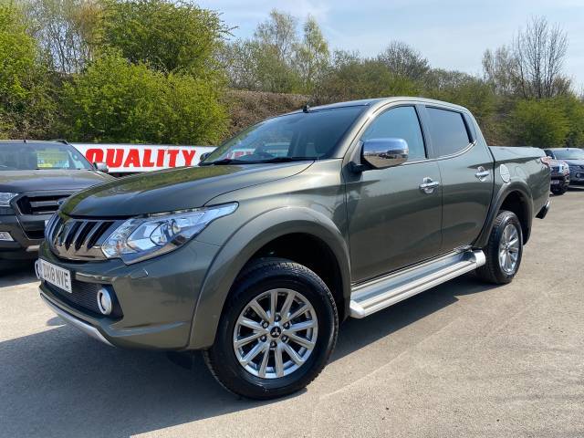 Mitsubishi L200 2.4 Double Cab DI-D 178 Barbarian 4WD Auto Pick Up Diesel Green