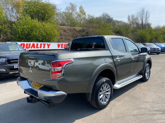 Mitsubishi L200 2.4 Double Cab DI-D 178 Barbarian 4WD Auto Pick Up Diesel Green