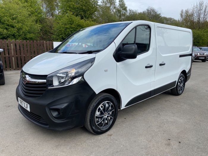 Vauxhall Vivaro 2700 1.6CDTI 95PS H1 Van Panel Van Diesel White