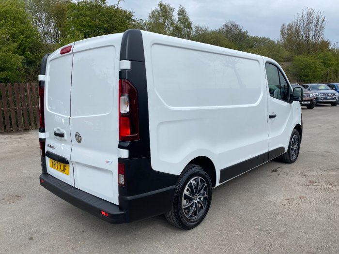 Vauxhall Vivaro 2700 1.6CDTI 95PS H1 Van Panel Van Diesel White
