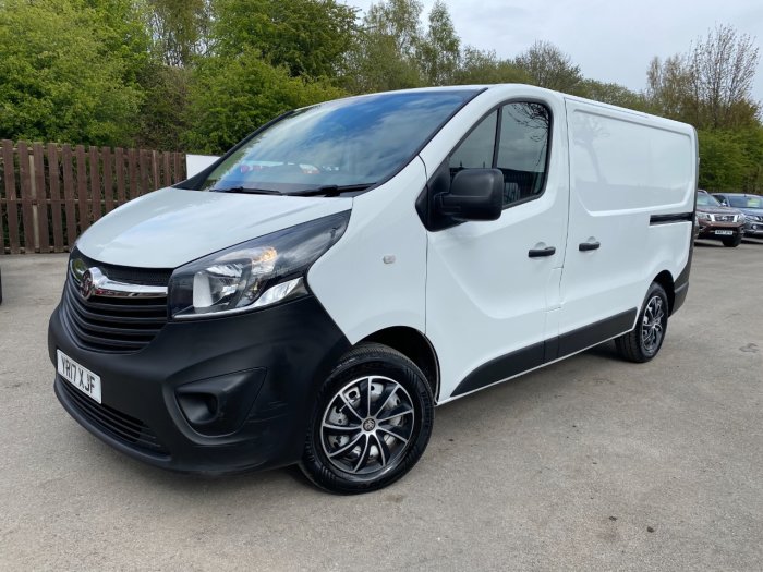 Vauxhall Vivaro 2700 1.6CDTI 95PS H1 Van Panel Van Diesel White