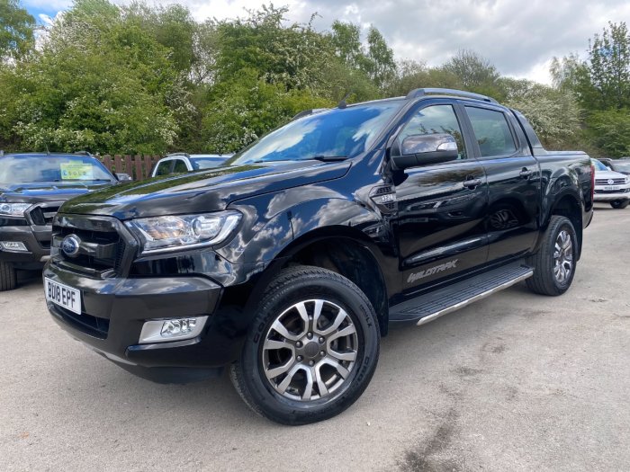Ford Ranger Pick Up Double Cab Wildtrak 3.2 TDCi 200 Auto Pick Up Diesel Black