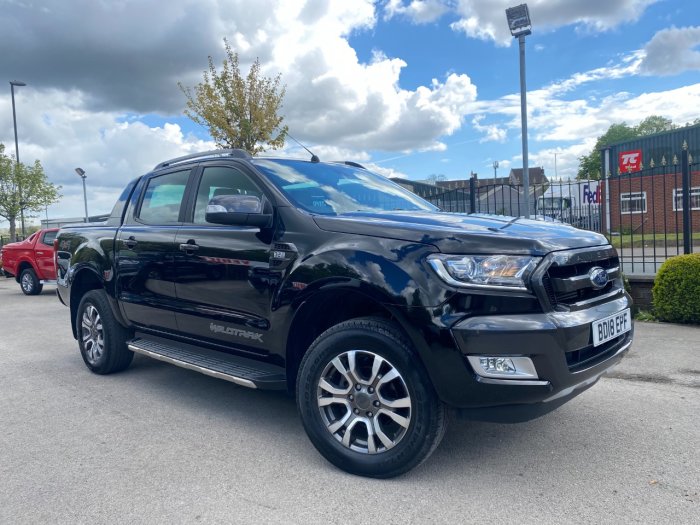 Ford Ranger Pick Up Double Cab Wildtrak 3.2 TDCi 200 Auto Pick Up Diesel Black