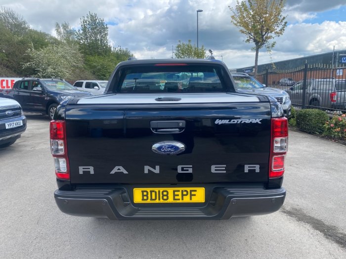 Ford Ranger Pick Up Double Cab Wildtrak 3.2 TDCi 200 Auto Pick Up Diesel Black