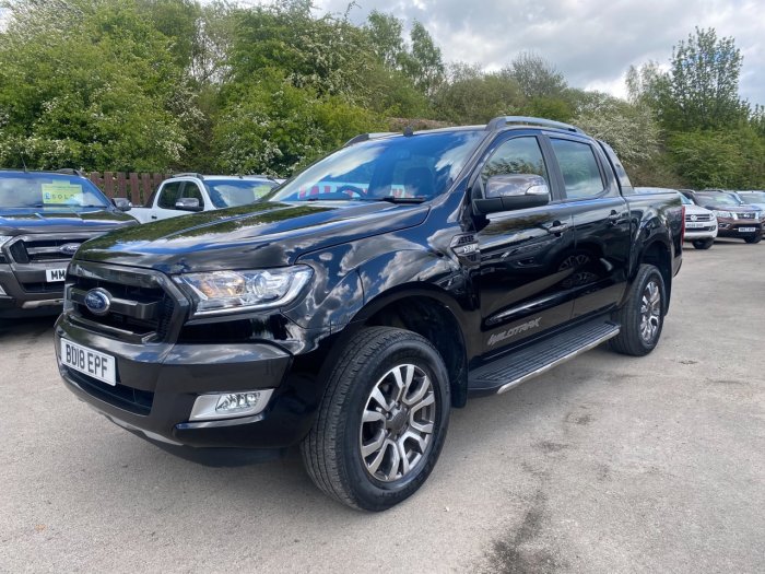 Ford Ranger Pick Up Double Cab Wildtrak 3.2 TDCi 200 Auto Pick Up Diesel Black