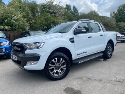Ford Ranger Pick Up Double Cab Wildtrak 3.2 TDCi 200 Auto Pick Up Diesel WhiteFord Ranger Pick Up Double Cab Wildtrak 3.2 TDCi 200 Auto Pick Up Diesel White at Mark Duesbury Cars Chesterfield