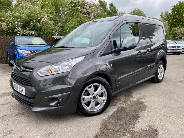 Ford Transit Connect 1.5 TDCi 120ps Limited Van Powershift Panel Van Diesel Grey