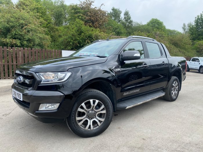 Ford Ranger Pick Up Double Cab Wildtrak 3.2 TDCi 200 Auto Pick Up Diesel Black