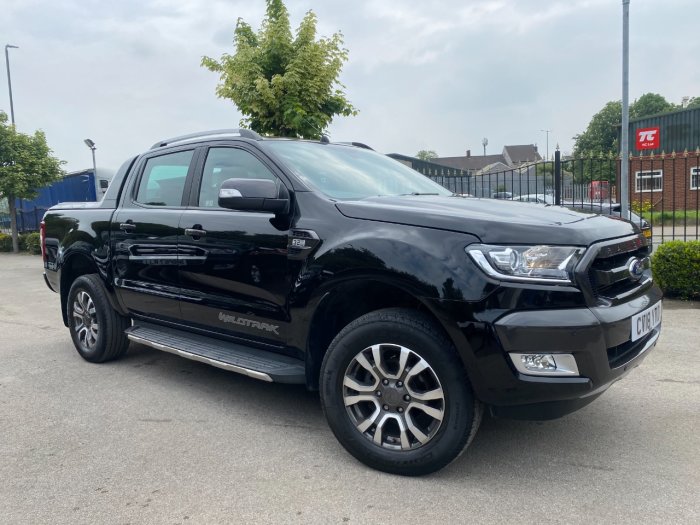 Ford Ranger Pick Up Double Cab Wildtrak 3.2 TDCi 200 Auto Pick Up Diesel Black