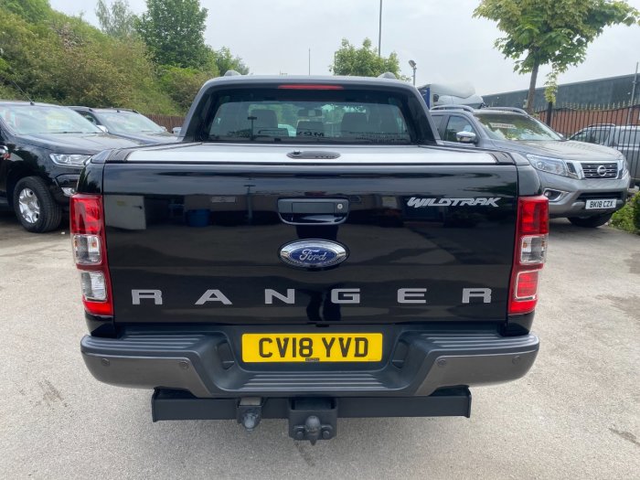 Ford Ranger Pick Up Double Cab Wildtrak 3.2 TDCi 200 Auto Pick Up Diesel Black