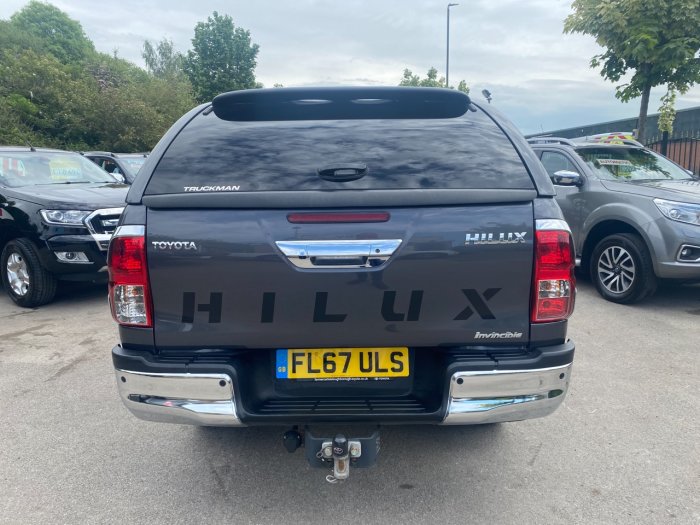Toyota Hilux Invincible X D/Cab Pick Up 2.4 D-4D Auto Pick Up Diesel Grey