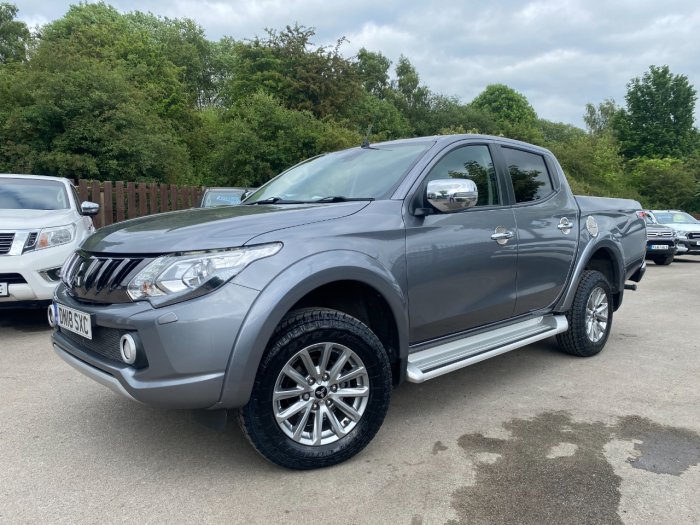 Mitsubishi L200 2.4 Double Cab DI-D 178 Barbarian 4WD Auto Pick Up Diesel Grey