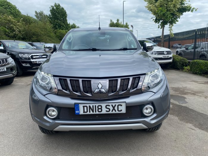 Mitsubishi L200 2.4 Double Cab DI-D 178 Barbarian 4WD Auto Pick Up Diesel Grey