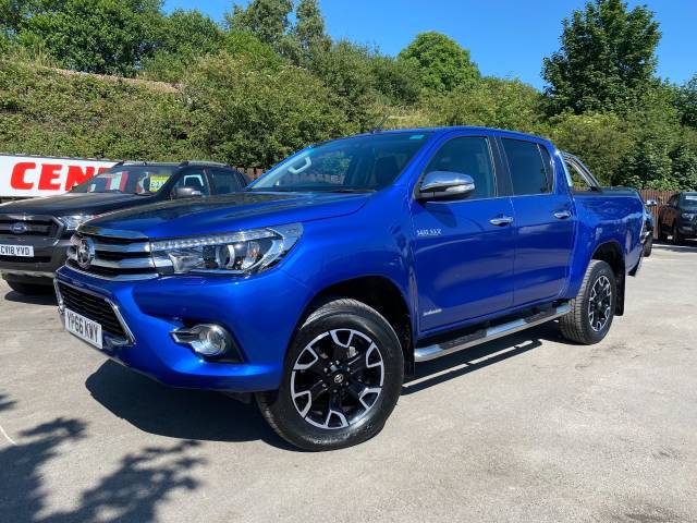 Toyota Hilux Invincible X D/Cab Pick Up 2.4 D-4D Auto Pick Up Diesel Blue