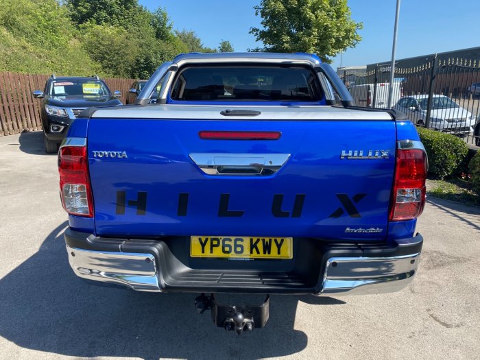 Toyota Hilux Invincible X D/Cab Pick Up 2.4 D-4D Auto Pick Up Diesel Blue