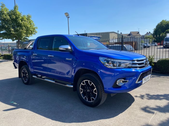 Toyota Hilux Invincible X D/Cab Pick Up 2.4 D-4D Auto Pick Up Diesel Blue