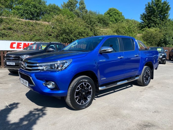 Toyota Hilux Invincible X D/Cab Pick Up 2.4 D-4D Auto Pick Up Diesel Blue