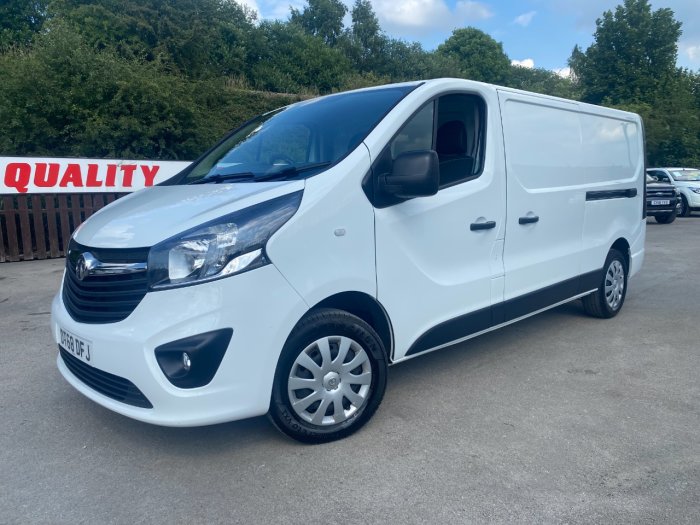 Vauxhall Vivaro 2900 1.6CDTI 120PS Sportive H1 Van Panel Van Diesel White