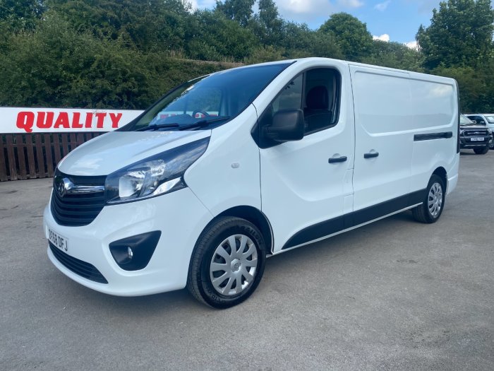 Vauxhall Vivaro 2900 1.6CDTI 120PS Sportive H1 Van Panel Van Diesel White