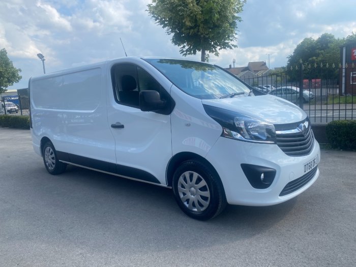 Vauxhall Vivaro 2900 1.6CDTI 120PS Sportive H1 Van Panel Van Diesel White