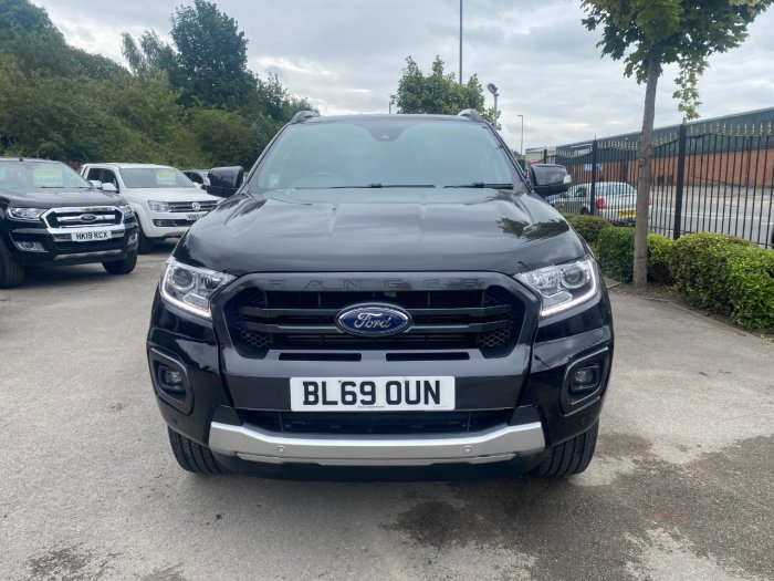 Ford Ranger Pick Up Double Cab Wildtrak 3.2 EcoBlue 200 Auto Pick Up Diesel Black