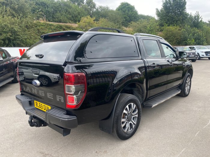 Ford Ranger Pick Up Double Cab Wildtrak 3.2 EcoBlue 200 Auto Pick Up Diesel Black