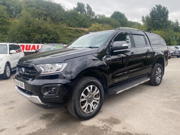 Ford Ranger Pick Up Double Cab Wildtrak 3.2 EcoBlue 200 Auto Pick Up Diesel Black