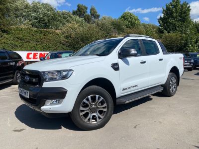 Ford Ranger Pick Up Double Cab Wildtrak 3.2 TDCi 200 Pick Up Diesel WhiteFord Ranger Pick Up Double Cab Wildtrak 3.2 TDCi 200 Pick Up Diesel White at Mark Duesbury Cars Chesterfield