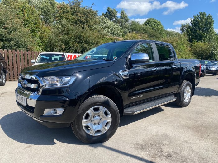 Ford Ranger Pick Up Double Cab Limited 2 2.2 TDCi Auto Pick Up Diesel Black