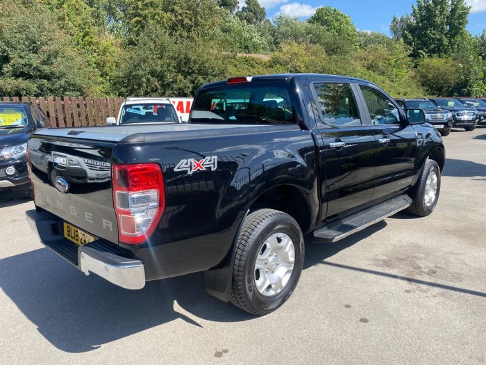 Ford Ranger Pick Up Double Cab Limited 2 2.2 TDCi Auto Pick Up Diesel Black