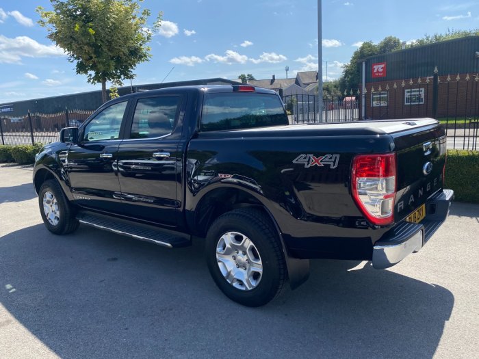 Ford Ranger Pick Up Double Cab Limited 2 2.2 TDCi Auto Pick Up Diesel Black