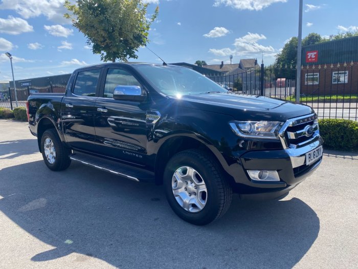 Ford Ranger Pick Up Double Cab Limited 2 2.2 TDCi Auto Pick Up Diesel Black